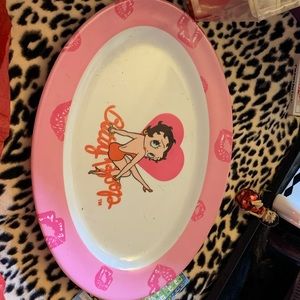 Betty Boop platter